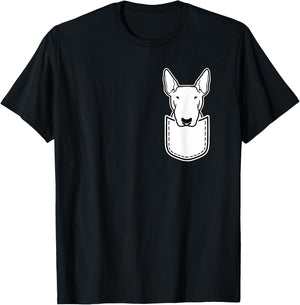 Bull terrier pocket T-Shirt - T-Shirt | Black