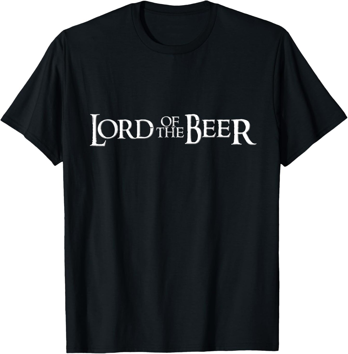 Lord Of The Beer T-Shirt - T-Shirt | Black