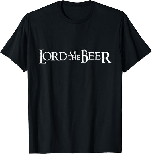 Lord Of The Beer T-Shirt - T-Shirt | Black