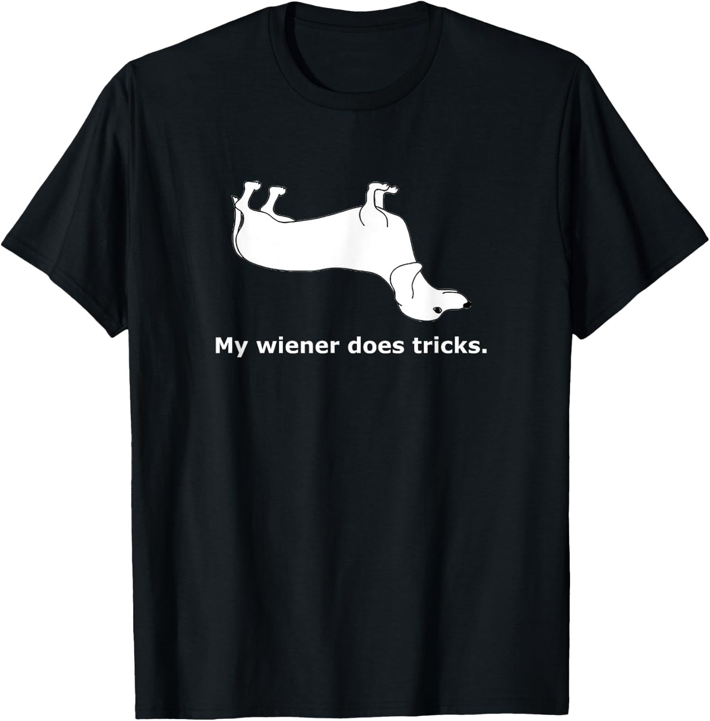 Odd-i- My Wiener Does Tricks Classic Fit T-Shirt - T-Shirt | Black