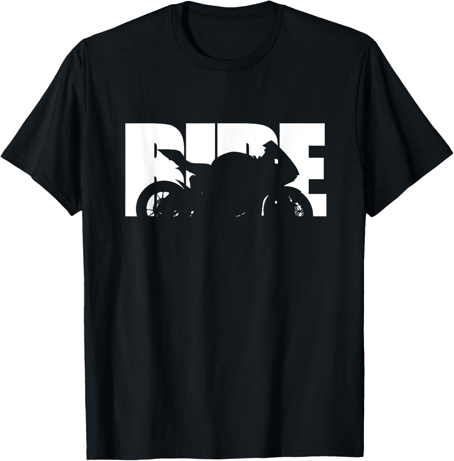 Bike Motorcyclist Apparel Motorcycle Rider Biker T-Shirt - T-Shirt | Black