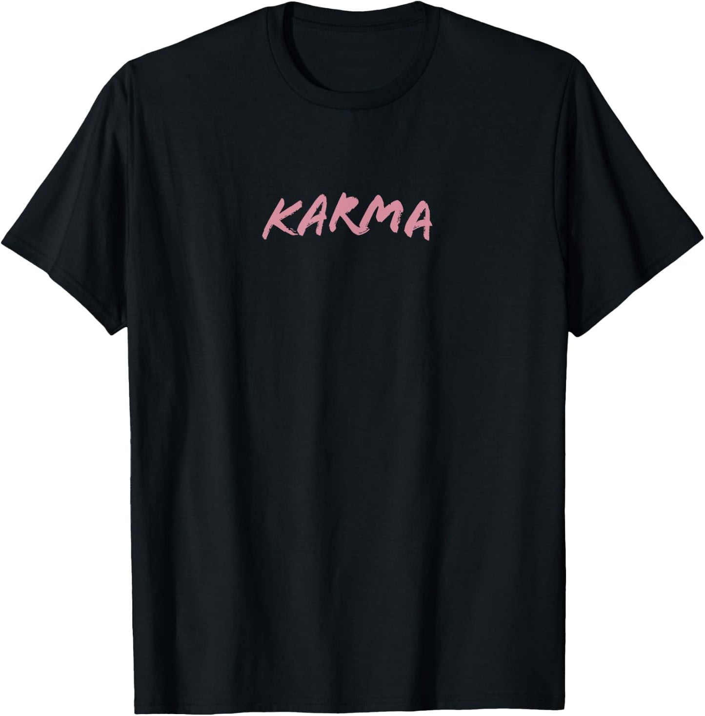 Karma Cool Yoga-Statement Quote Gift Women Kids Men Kids T-Shirt - T-Shirt | Black