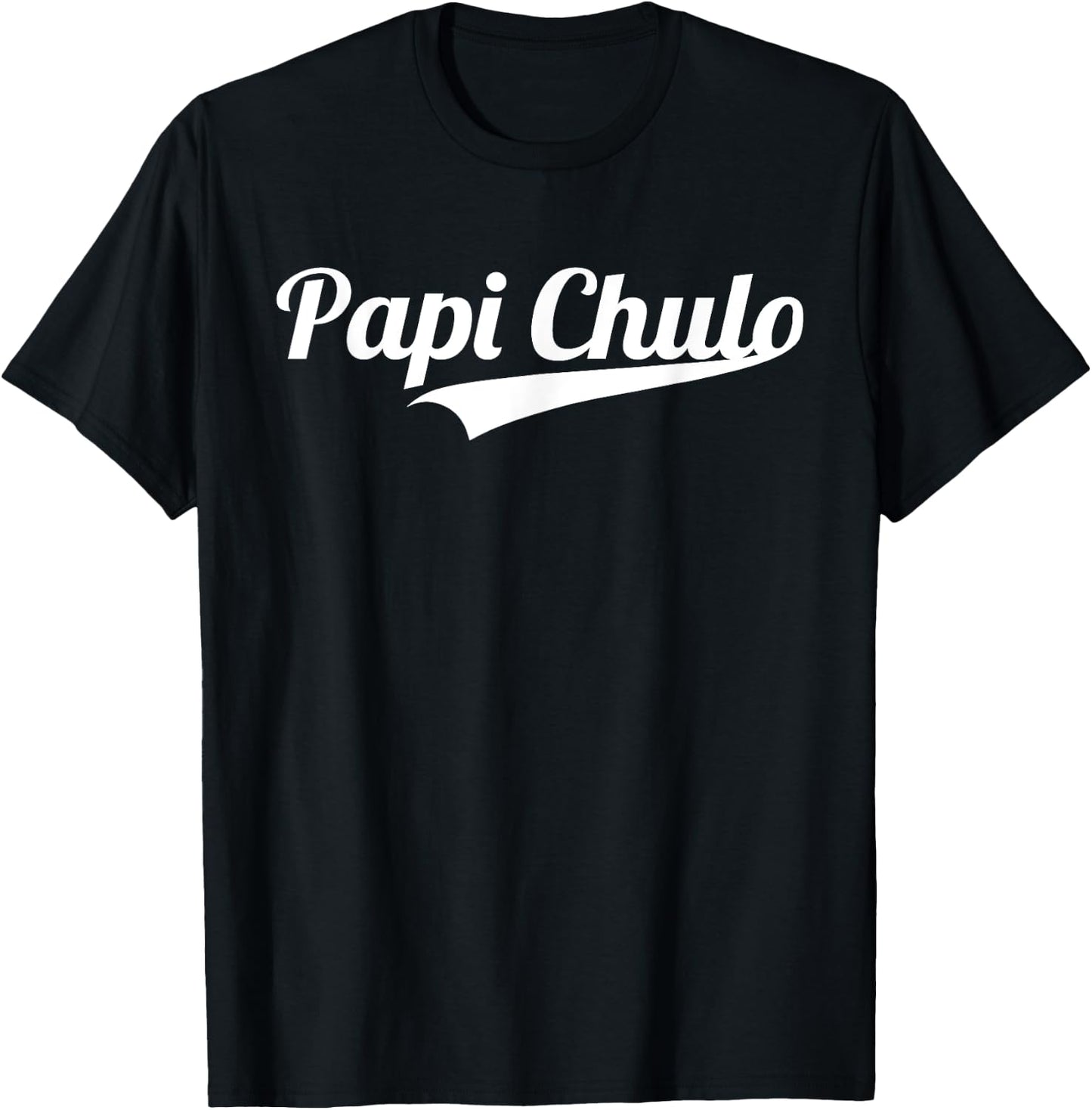 Papi Chulo Cool Daddy Father's Day Gift Best Papa T-Shirt - T-Shirt | Black