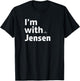 I'm With Carter Jensen Prospect Baseball Fan Gear T-Shirt - T-Shirt | Black