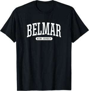 Belmar New Jersey T Shirt Belmar Gifts NJ USA. T-Shirt - T-Shirt | Black