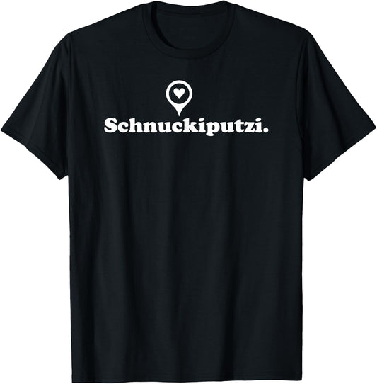 Schnuckiputzi | Sweetie Pet Nickname German T-Shirt - T-Shirt | Black