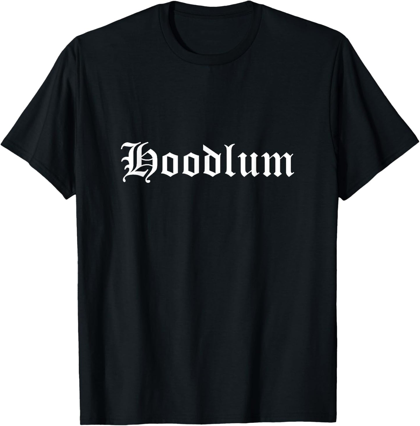 Hoodlum Funny Medieval Old English T-Shirt - T-Shirt | Black