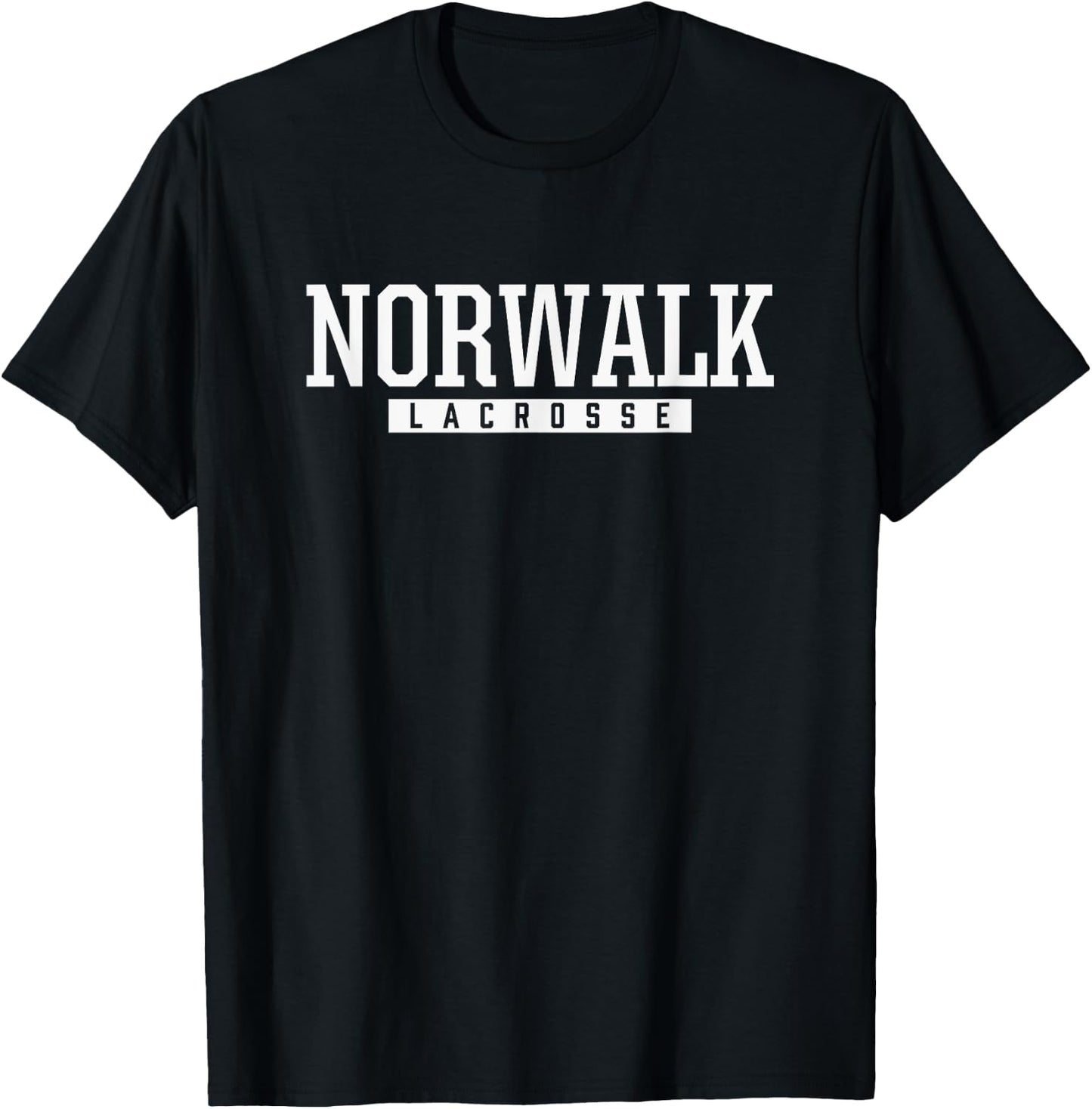 Norwalk High School Lacrosse T-Shirt - T-Shirt | Black