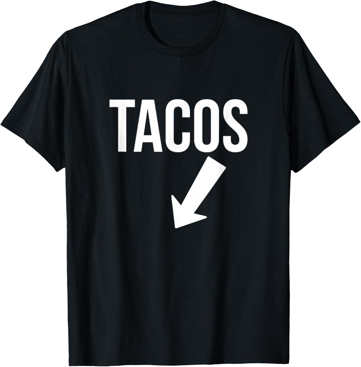 Tacos Pregnancy Announcement Matching With Baby T-Shirt - T-Shirt | Black