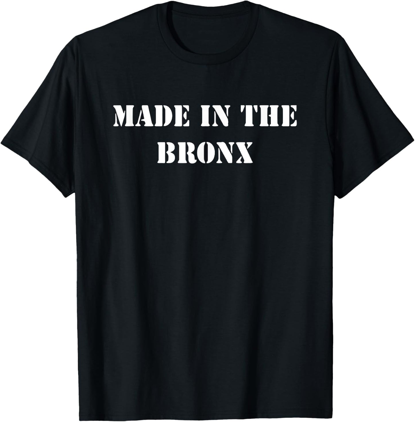 Made in the Bronx Shirt T-Shirt - T-Shirt | Black