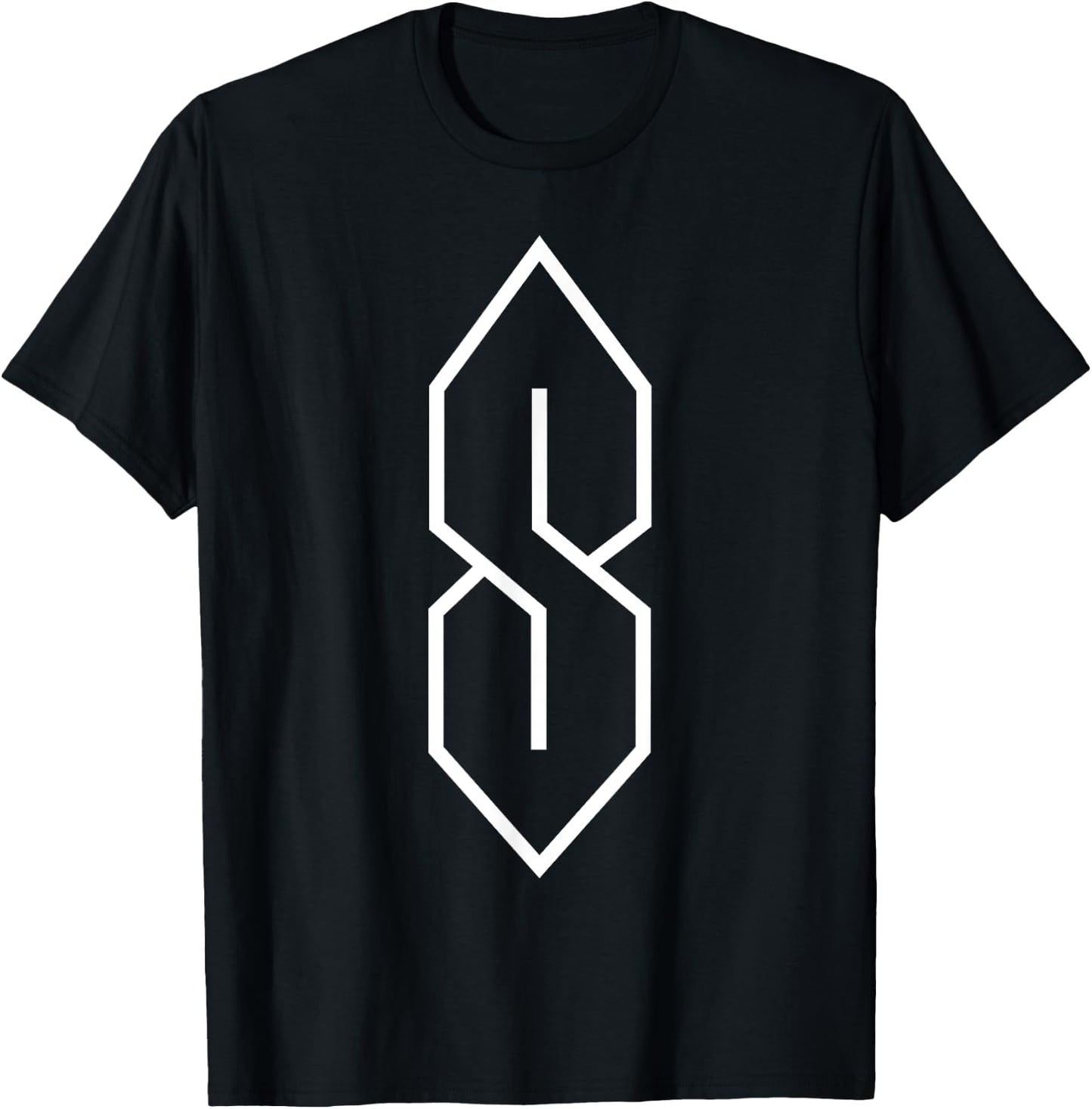 The Cool S, Pointy S or Super S 90s Kids School Meme T-Shirt - T-Shirt | Black
