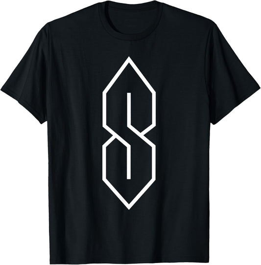 The Cool S, Pointy S or Super S 90s Kids School Meme T-Shirt - T-Shirt | Black