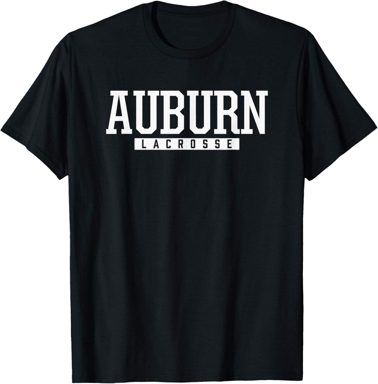 Auburn High School Lacrosse T-Shirt - T-Shirt | Black