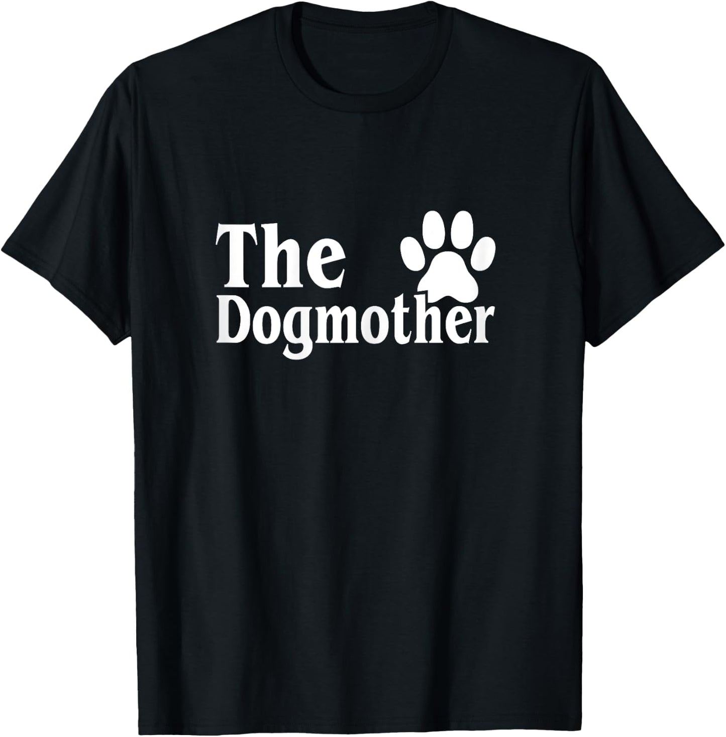 The dog mum is the best mother T-Shirt - T-Shirt | Black