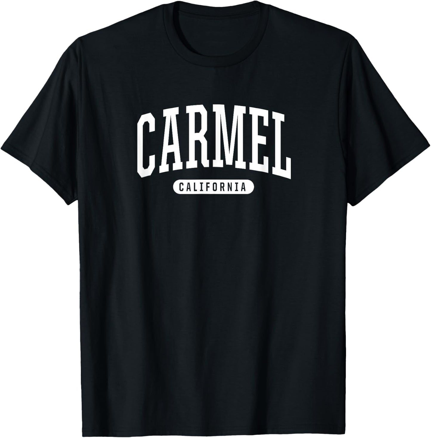 Carmel California Vacation College Style CA USA T-Shirt - T-Shirt | Black