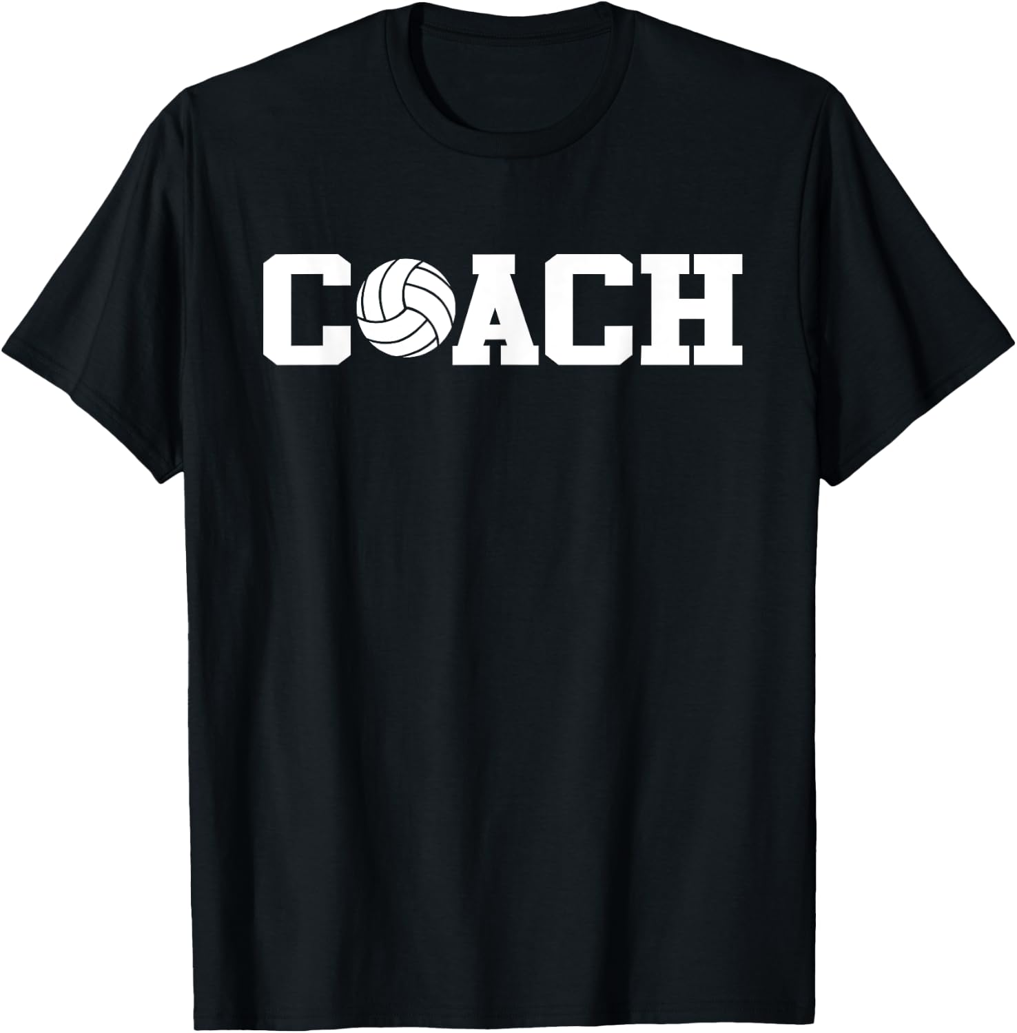 Volleyball Coach T-Shirt - T-Shirt | Black