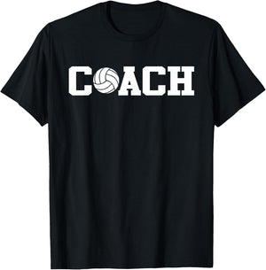Volleyball Coach T-Shirt - T-Shirt | Black