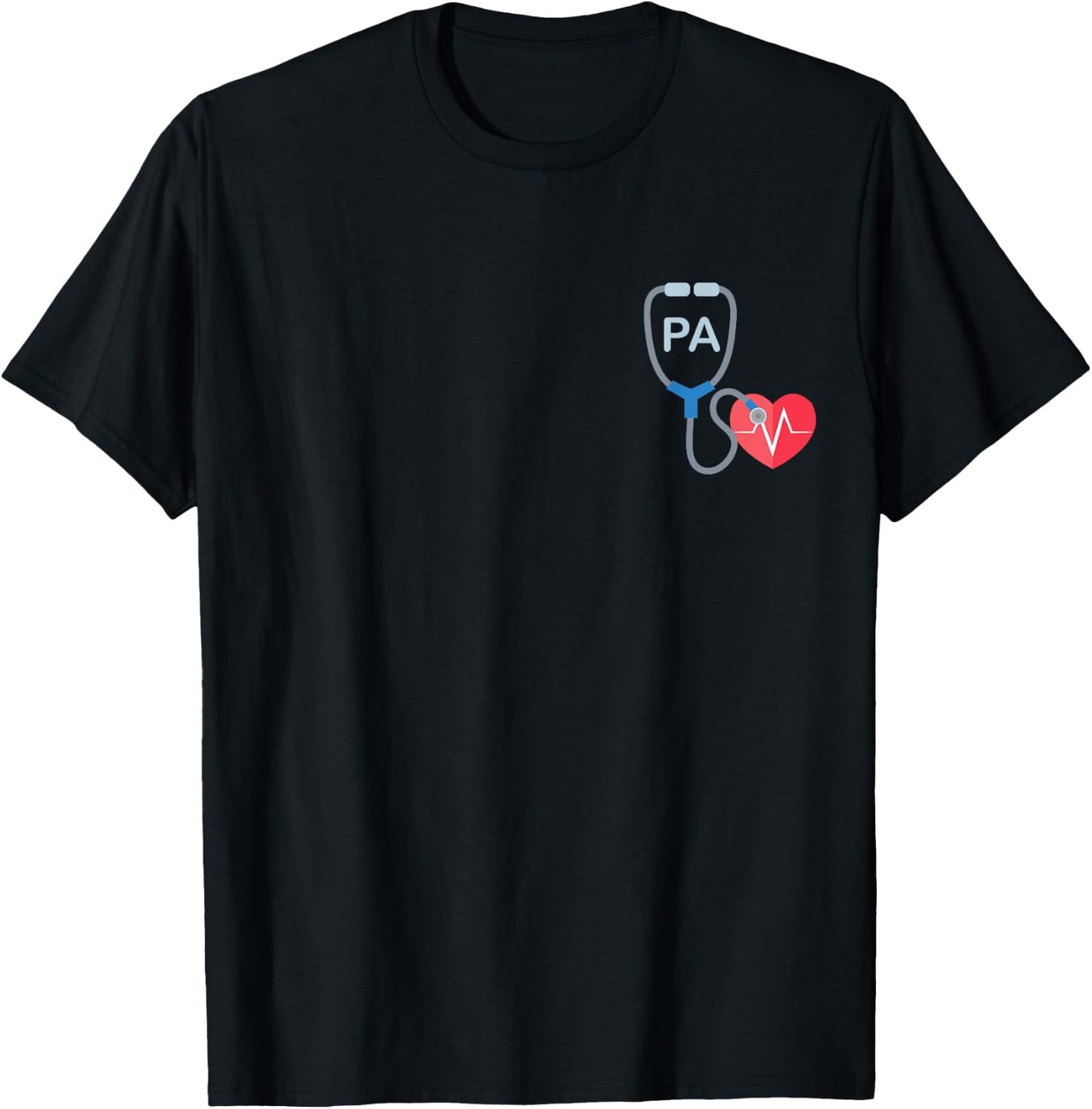 Funny Physician Assistant Shirt Gift T-Shirt - T-Shirt | Black