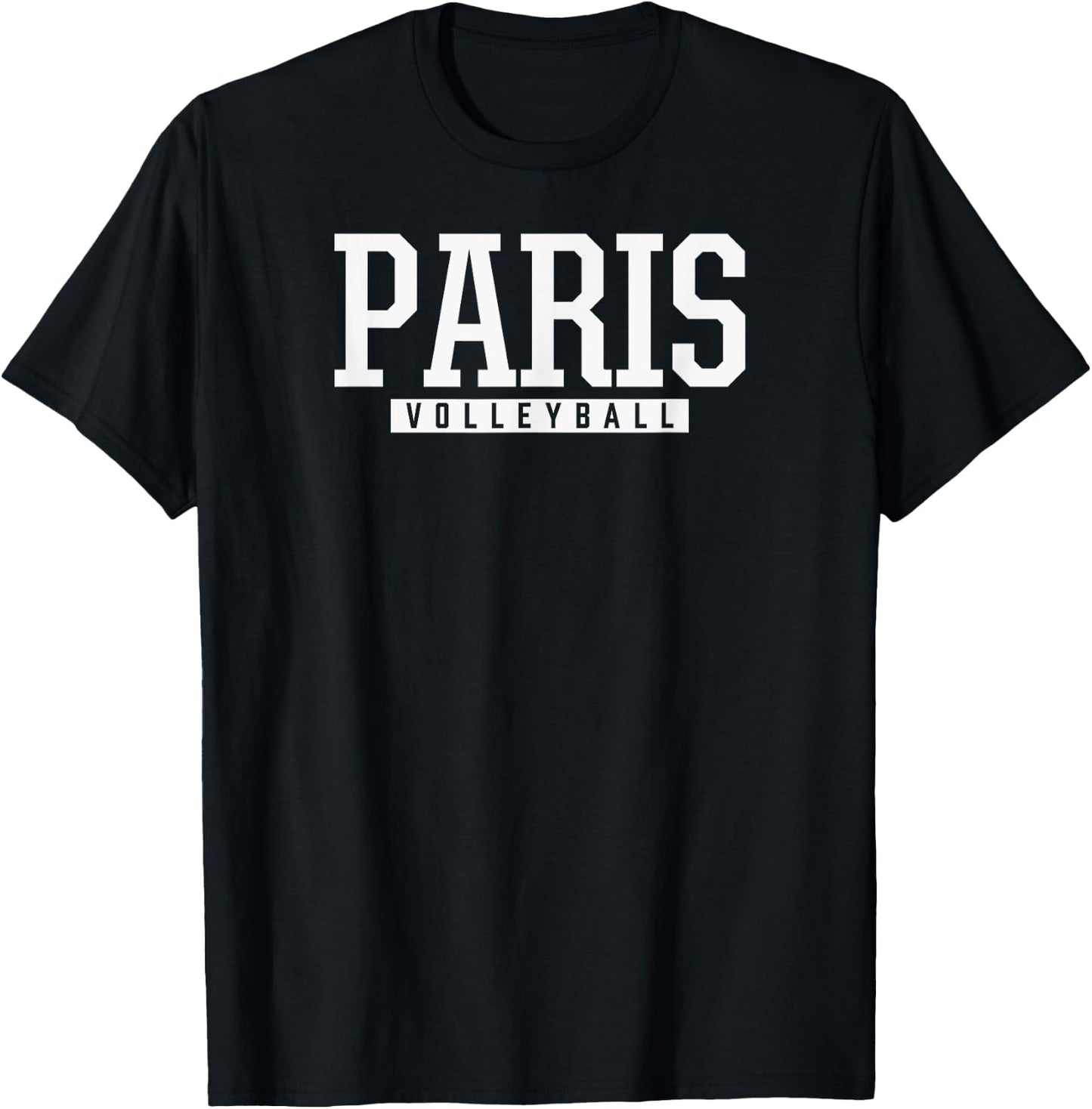 Paris High School Volleyball T-Shirt - T-Shirt | Black