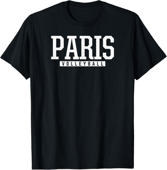 Paris High School Volleyball T-Shirt - T-Shirt | Black