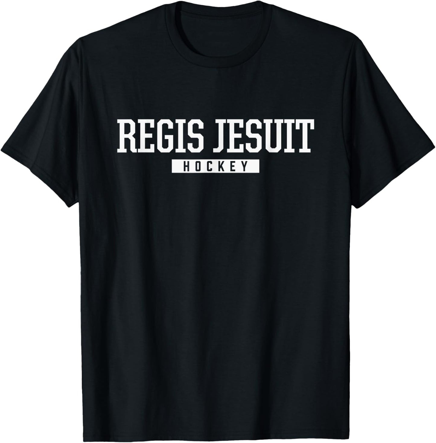 Regis Jesuit High School Hockey T-Shirt - T-Shirt | Black