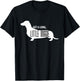 Get a Long, Little Doggie - Cute Daschund Shirt T-Shirt - T-Shirt | Black