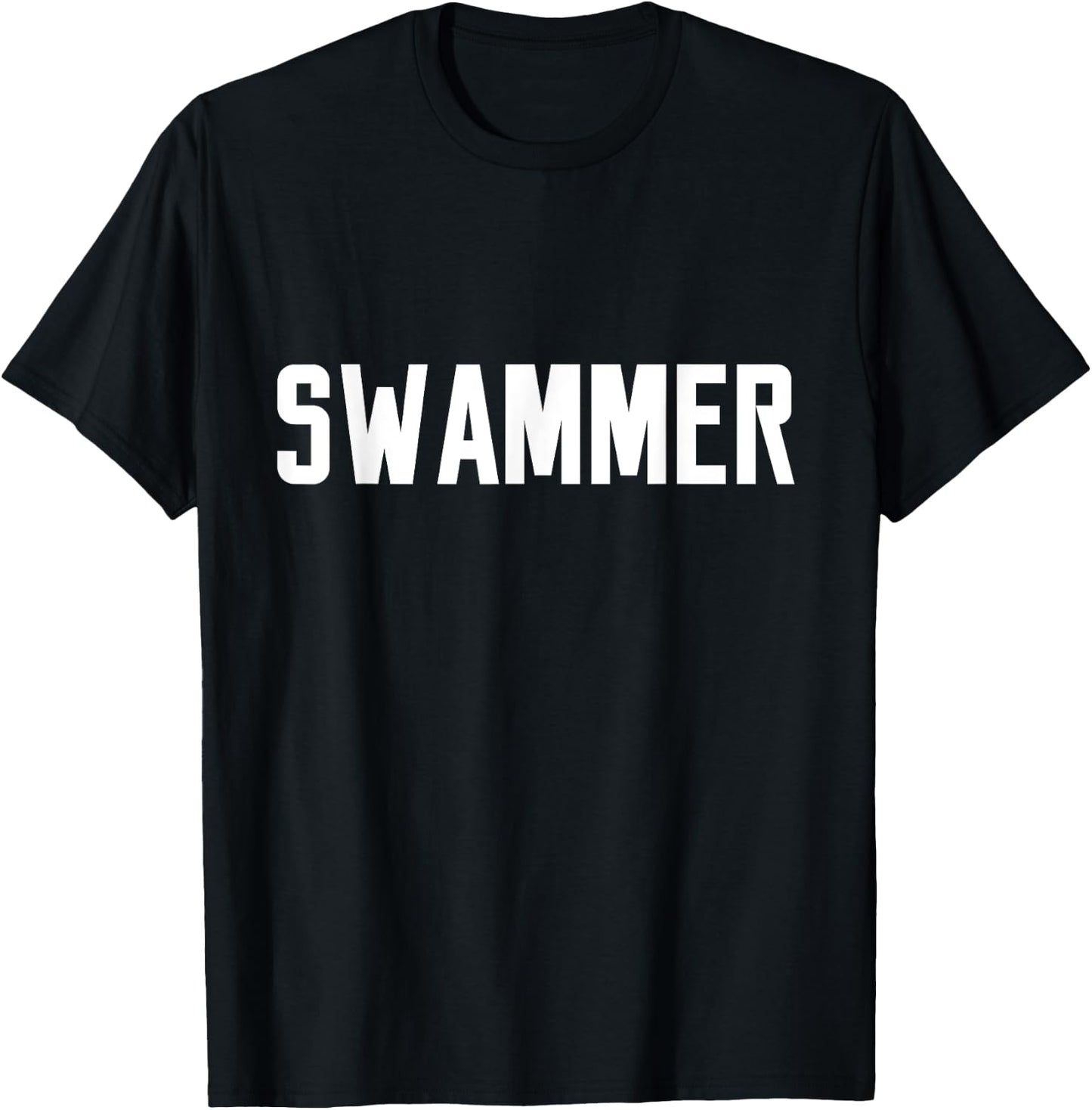 Funny Swammer Swim Swimmer Team Retired Swam T-Shirt - T-Shirt | Black