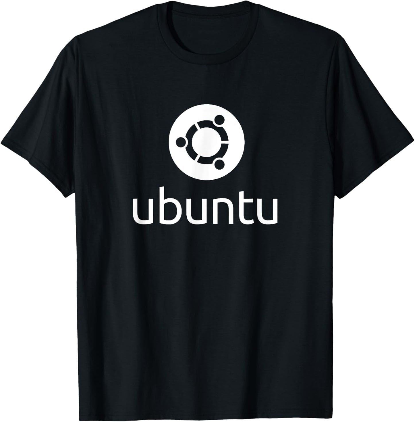 Ubuntu Linux lover with Logo OpenSource Os T-Shirt - T-Shirt | Black