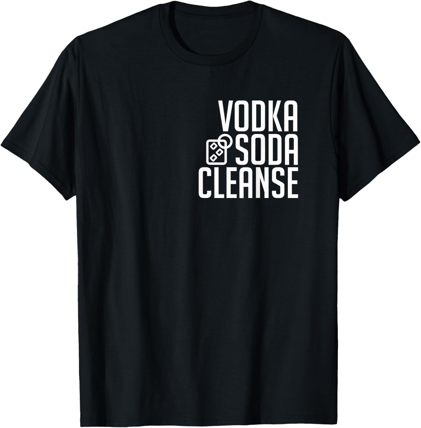 Vodka Soda Cleanse T Shirt - Classic T-Shirt - T-Shirt | Black