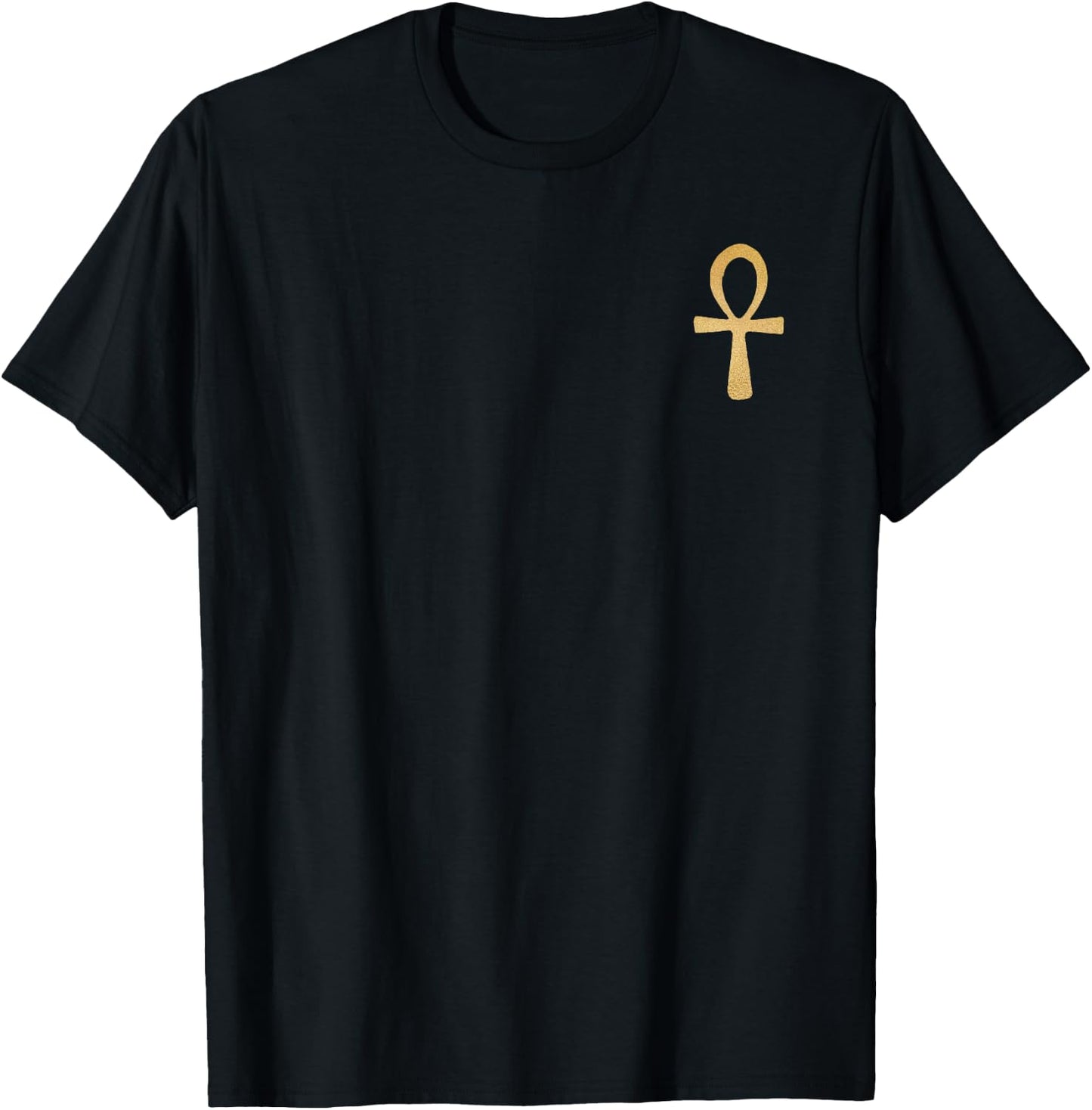Ankh Cross, Ankh of Life, Egyptian Ankh Symbol, Ankh African T-Shirt - T-Shirt | Black
