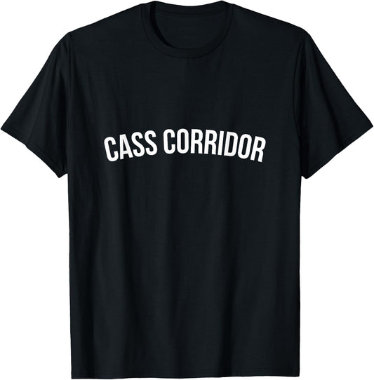 Detroit Shirt | Midtown Detroit Cass Corridor T-Shirt - T-Shirt | Black