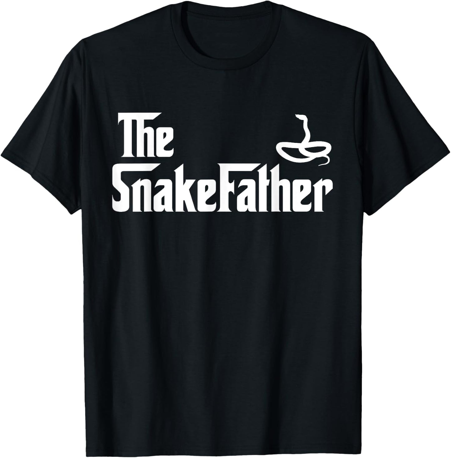 The Snake Father - Reptile Lover T-Shirt - T-Shirt | Black