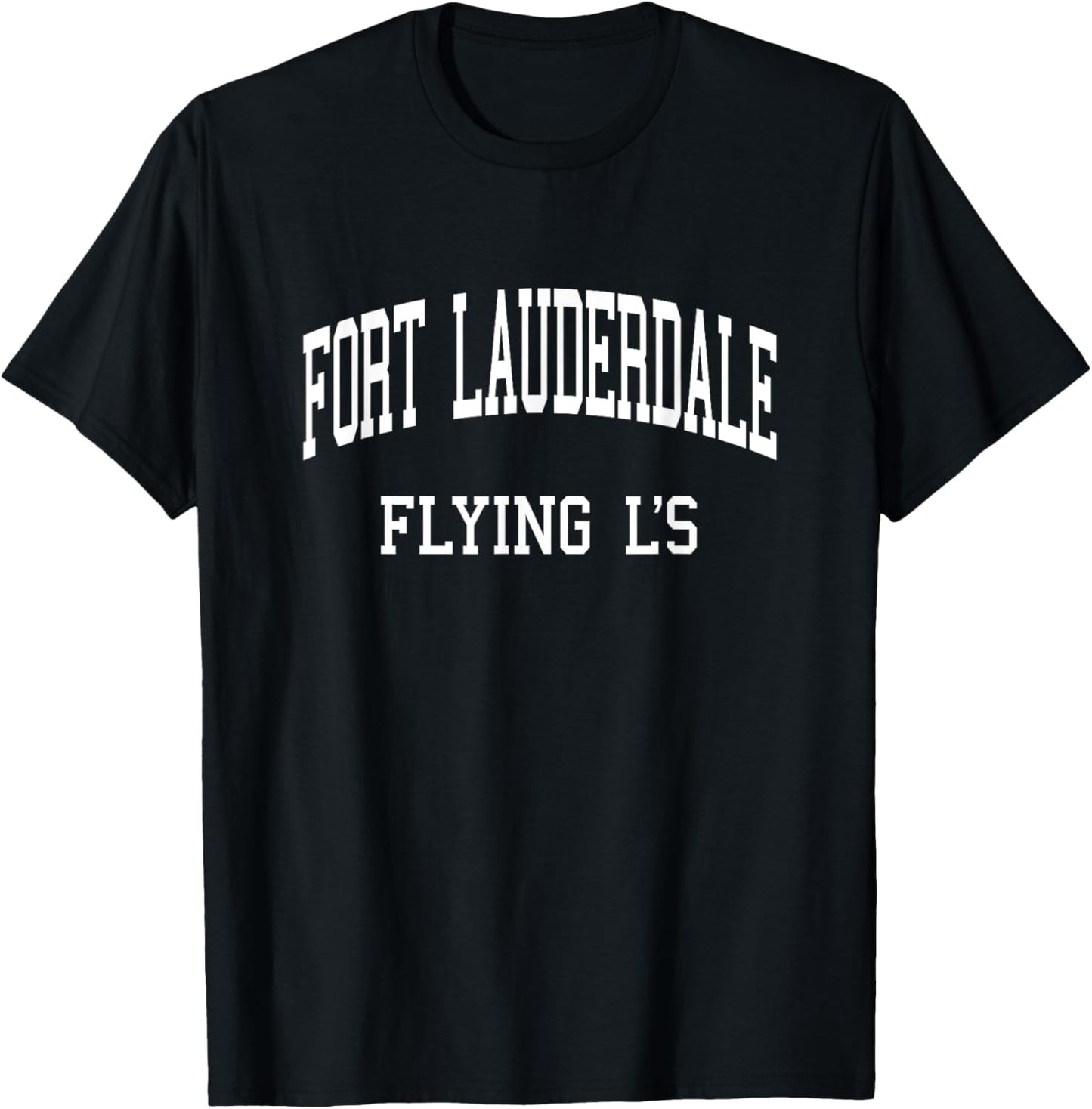 Fort Lauderdale High School HS Fort Lauderdale FL Retro SPOR T-Shirt - T-Shirt | Black