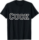 The Cuck Cuckold Lifestyle Novelty Graphic T-Shirt - T-Shirt | Black