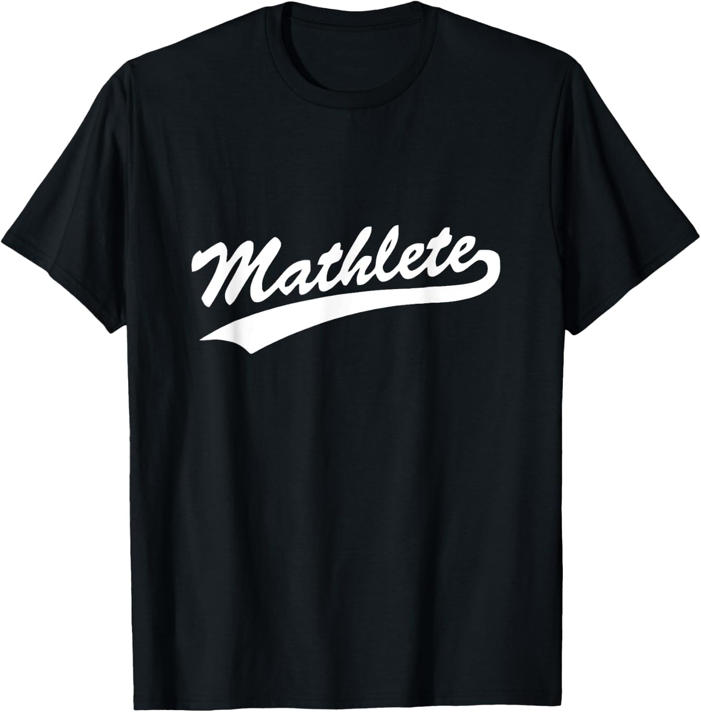 Cool Math "Mathlete" - Flex Your Math Pecs! T-Shirt - T-Shirt | Black