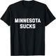 Minnesota Sucks T-Shirt - T-Shirt | Black