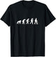 "Evolve" (Cane/White) Low Vision, Blind T-Shirt - T-Shirt | Black