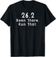 26.2 Been There Run That T-Shirt - T-Shirt | Black