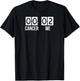 TWO TIME Cancer Survivor SCOREBOARD men women kids T-Shirt - T-Shirt | Black