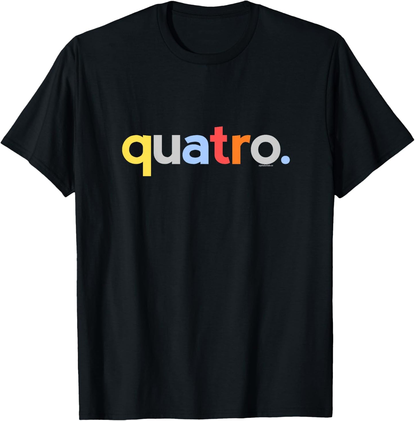 Kids 4th Birthday Shirt Boy 4 Four Quatro | Portuguese Garoto T-Shirt - T-Shirt | Black