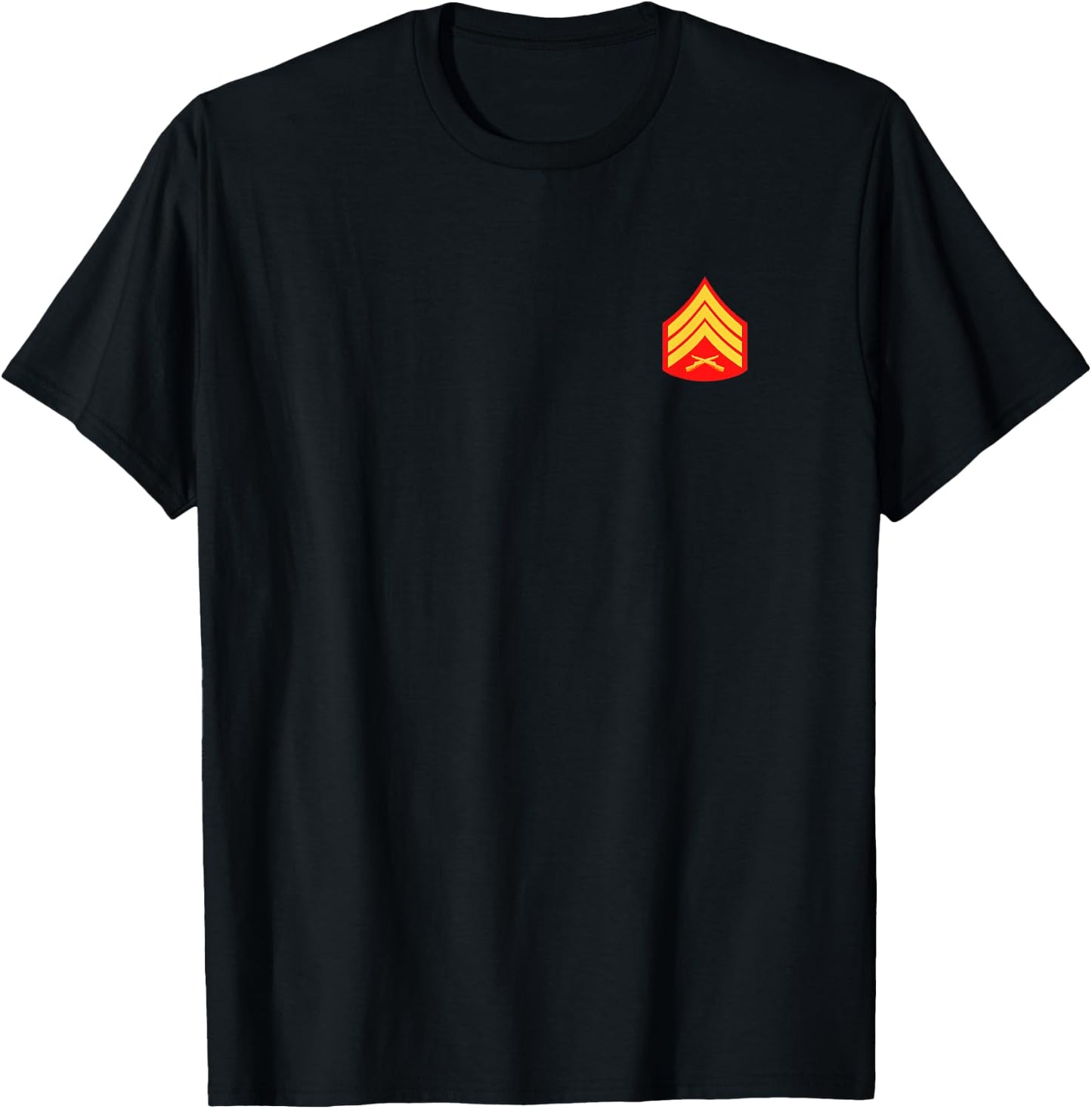 Sergeant Rank T-Shirt - T-Shirt | Black