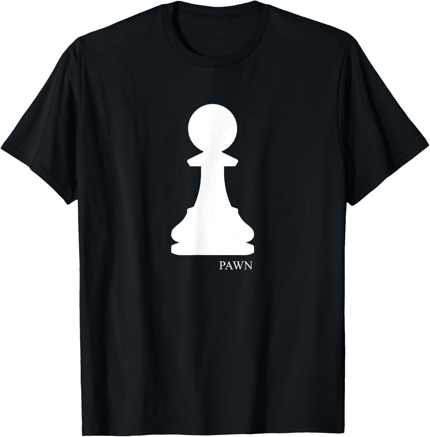 Pawn Chess Piece Group Costume Chess Club Chess Board T-Shirt - T-Shirt | Black