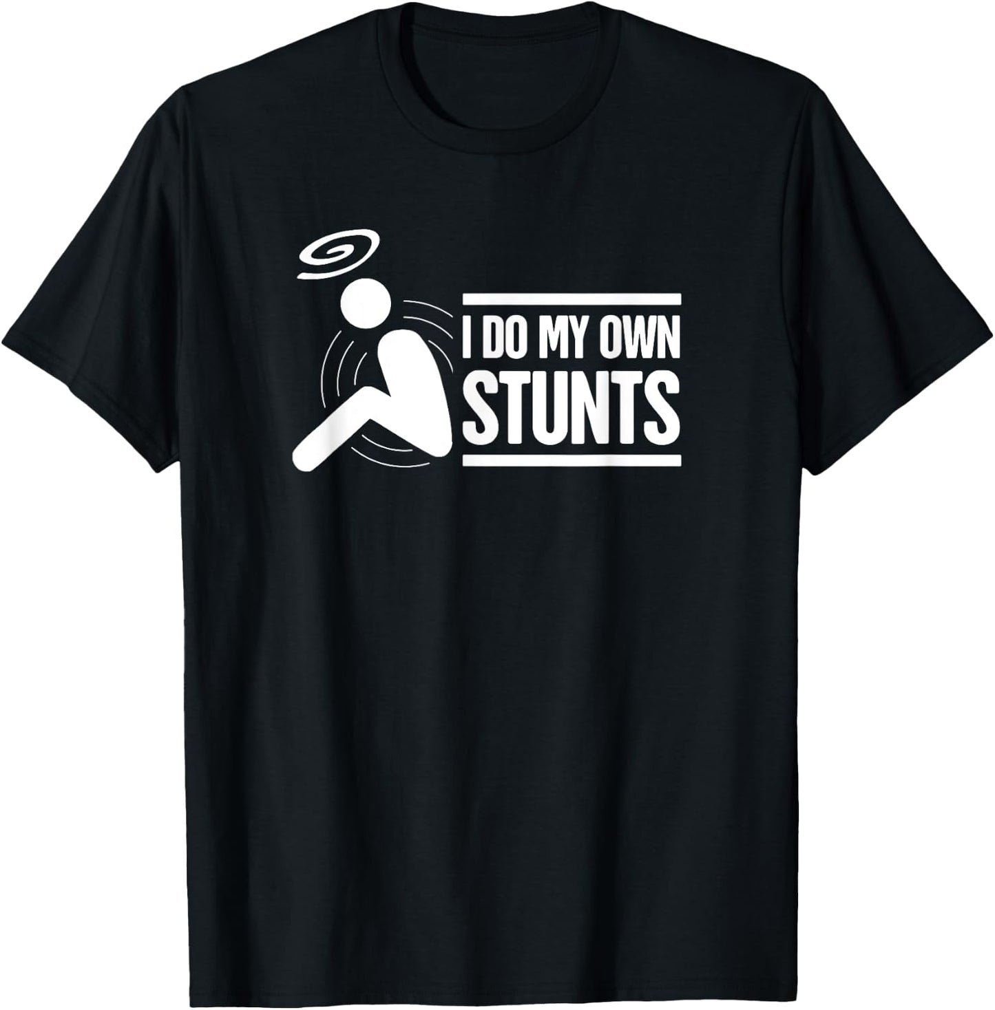 Funny Head Injury Concussion T-Shirt - T-Shirt | Black