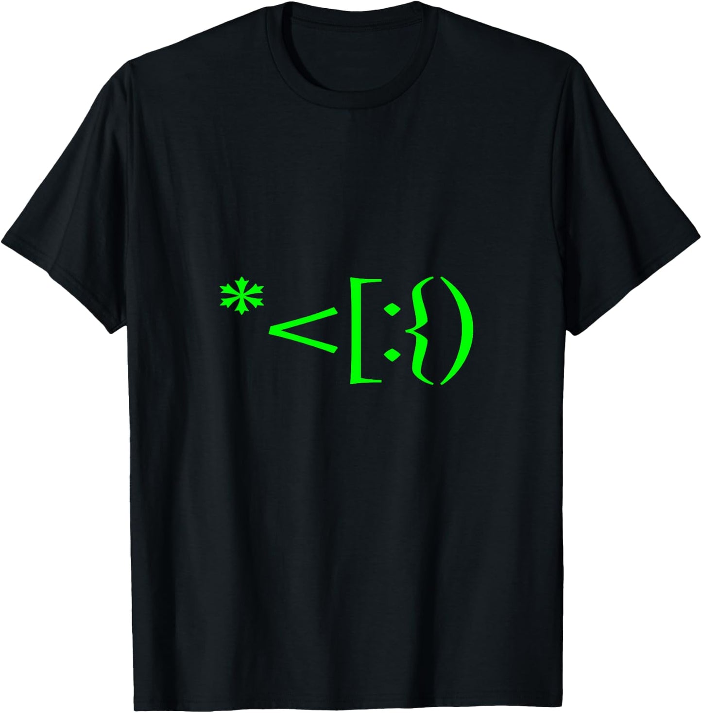 Funny Santa Claus Computer Geek Techie Nerd Christmas Joke T-Shirt - T-Shirt | Black