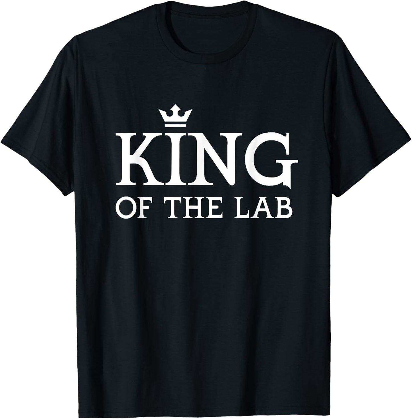 King of the Lab T Shirt T-Shirt - T-Shirt | Black