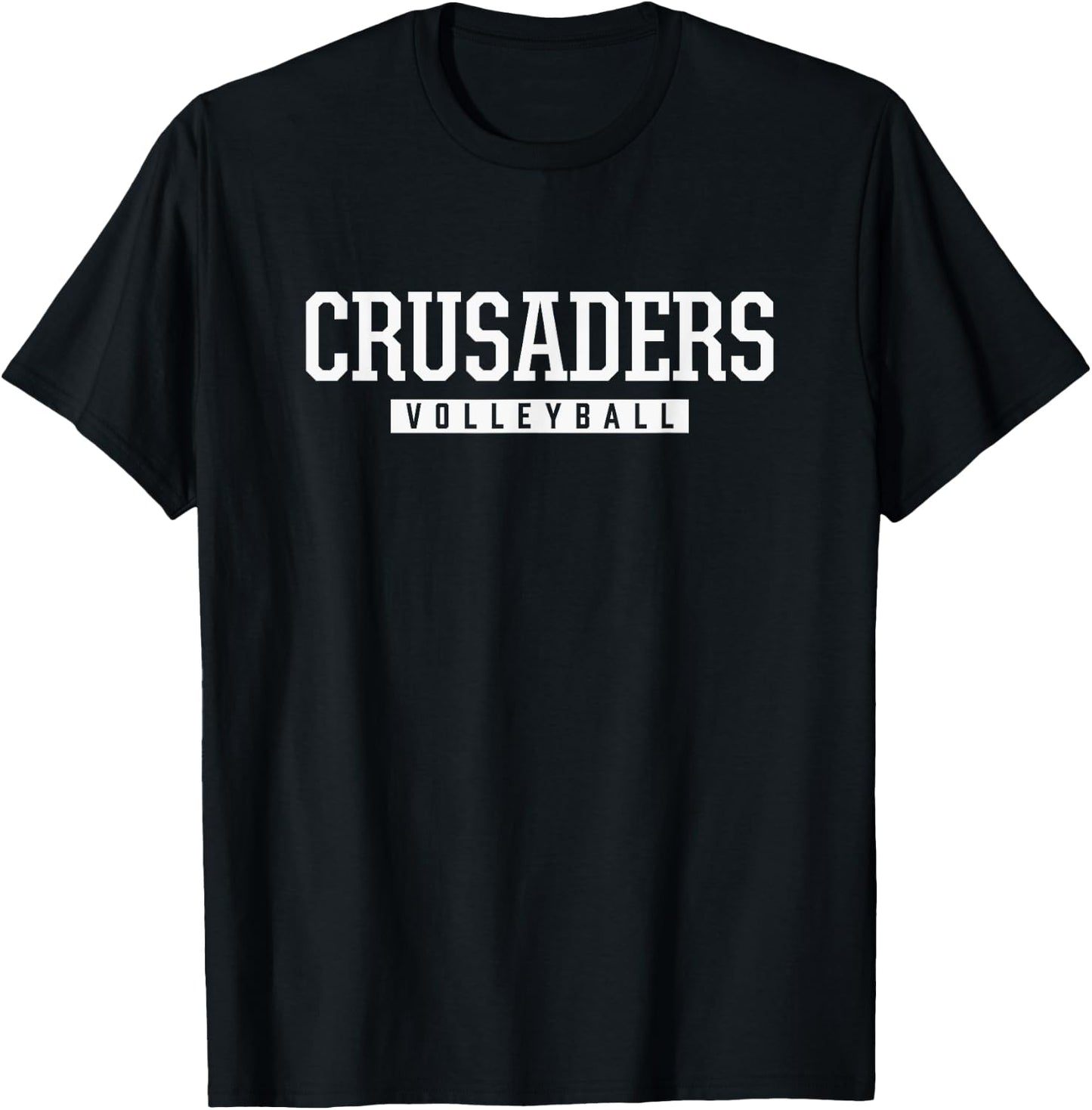 Victory Christian Crusaders Volleyball HS T-Shirt - T-Shirt | Black