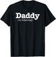Daddy In Training Father To Be First Time Dad New Dad Gift T-Shirt - T-Shirt | Black