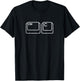 Nerd Dad Ctrl C Copy Paste Matching Shirt T-Shirt - T-Shirt | Black