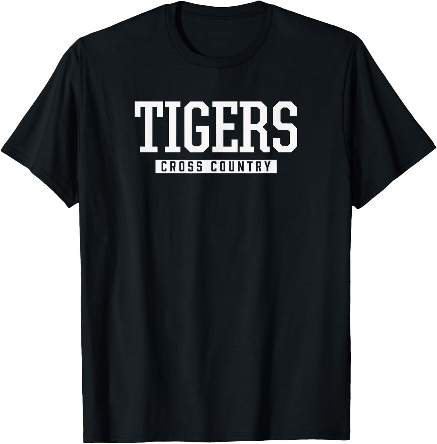 Shelby Tigers Cross Country HS T-Shirt - T-Shirt | Black