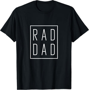 Fathers Day Shirts - Rad Dad T-Shirt - T-Shirt | Black